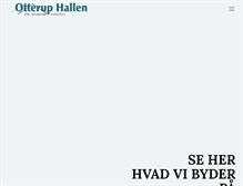 Tablet Screenshot of otterup-hallerne.dk